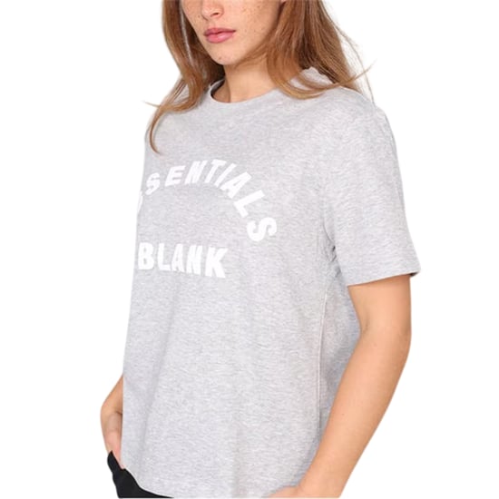 Blank Essentials Womens/Ladies Oversized Boyfriend T-Shirt (Grey Marl Marl) - Image 3