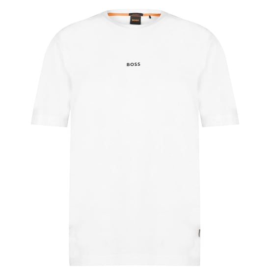 Boss Oversized T-shirt voor heren met Tchup-logo (Wit) - Image 1