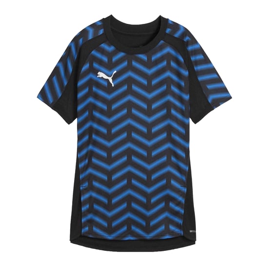 Puma Dames/Dames Training T-shirt (ZWART/BLAUW) - Image 2