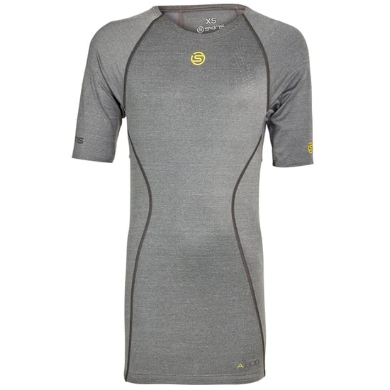 Skins Heren A200-shirt met korte mouwen (Grijs) - Image 2