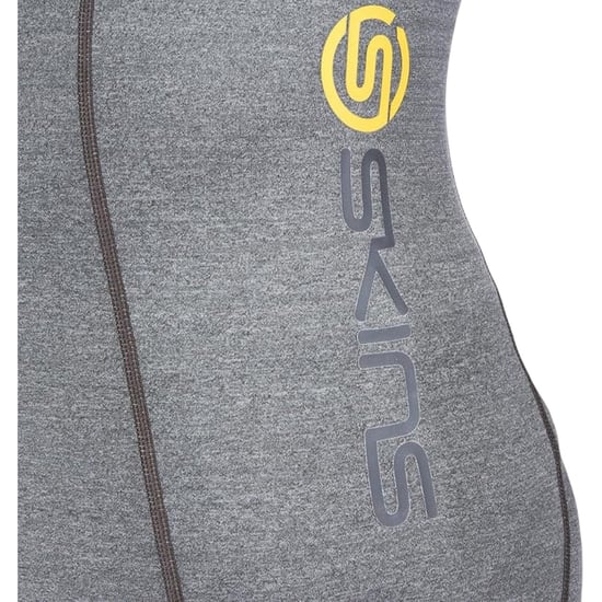 Skins Heren A200-shirt met korte mouwen (Grijs) - Image 5