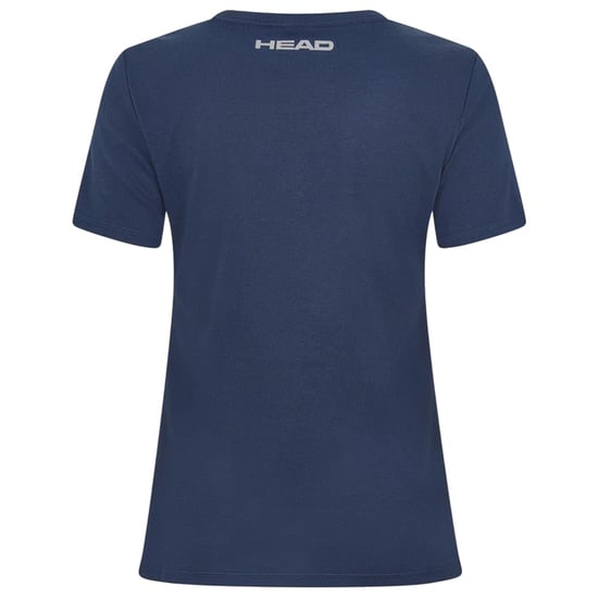 Head T-shirt med grafiskt tryck för damer från Club Lara (Marinblått) - Image 2