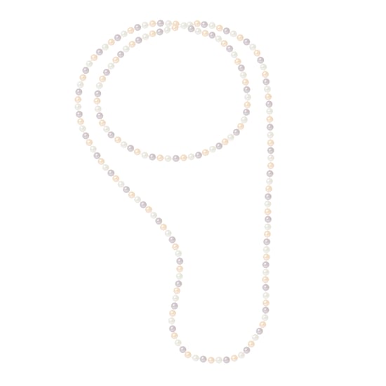 DIADEMA - Necklace - OPERA Real Freshwater Pearls - Multicolour - Image 1