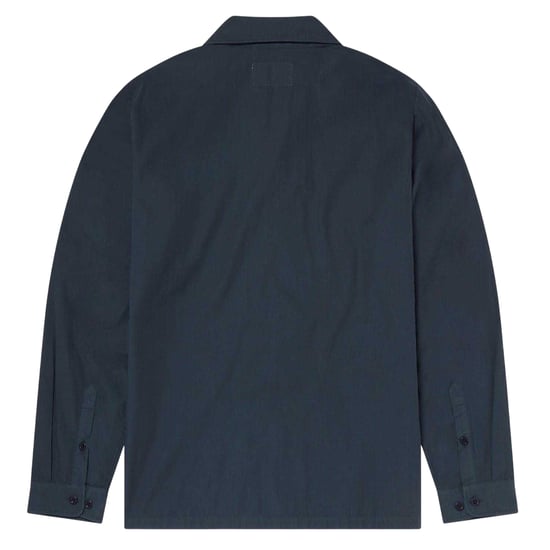 Albam Mannen Revere Kragen Lange Mouwen Shirt (Kelp Groen) - Image 2