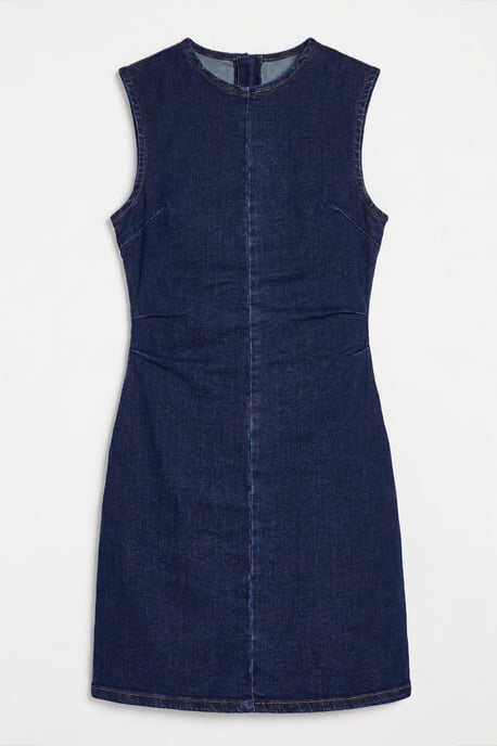 Denim Mini Jurk - Image 1