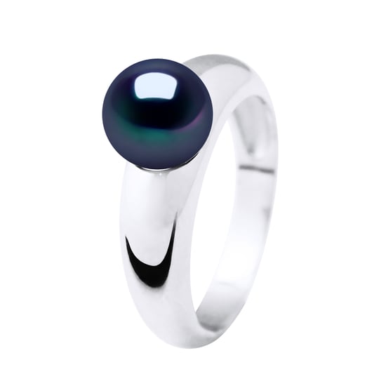 DIADEMA - Ring Real Freshwater Pearls - Black Tahitian Style - Image 1