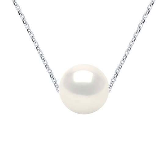 DIADEMA - Necklace - Real Freshwater Pearls - Silver - Image 1