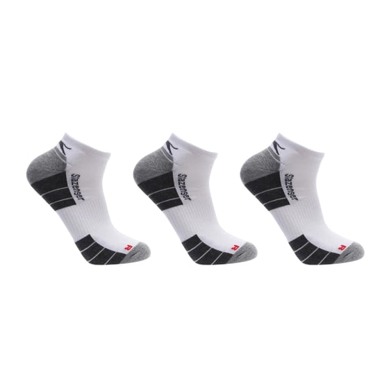 Slazenger Trainingssokken met demping voor heren (pak van 3) (Wit) - Image 1