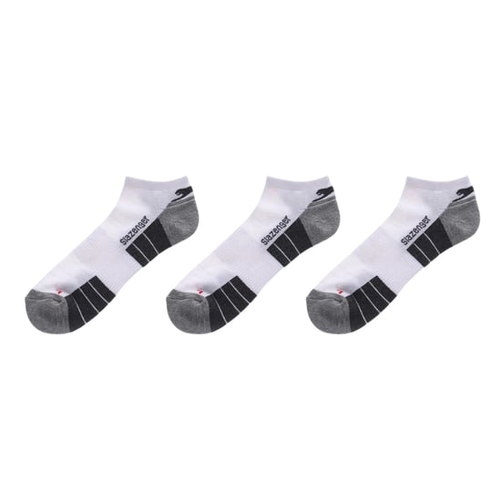 Slazenger Trainingssokken met demping voor heren (pak van 3) (Wit) - Image 2