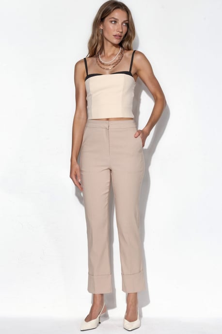 High Waist Stretch Bengalin Pants - Image 6