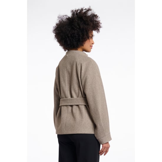 Rino & Pelle short coat with collar cornelia.7002611 10904 toffee melange - Image 4