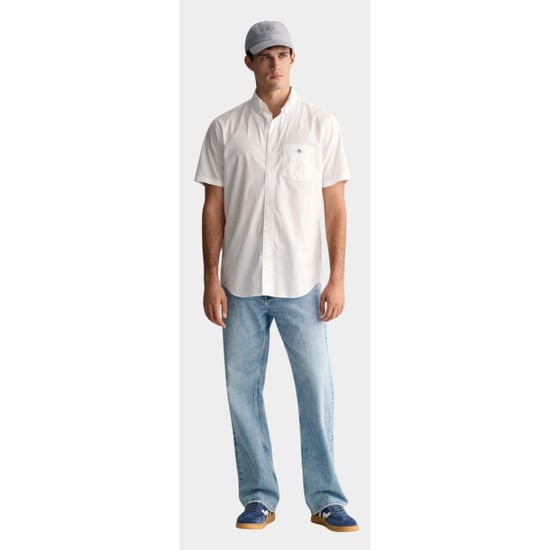 Gant Casual hemd korte mouw poplin ss shirt 3000101/110 - Image 5