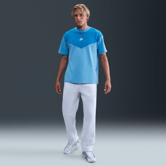 Nike Tech Sportswear Mens Blue T-Shirt - Image 3