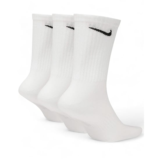 Nike Everyday Lightweight Training Crew Socks White 3 Pairs - Image 2