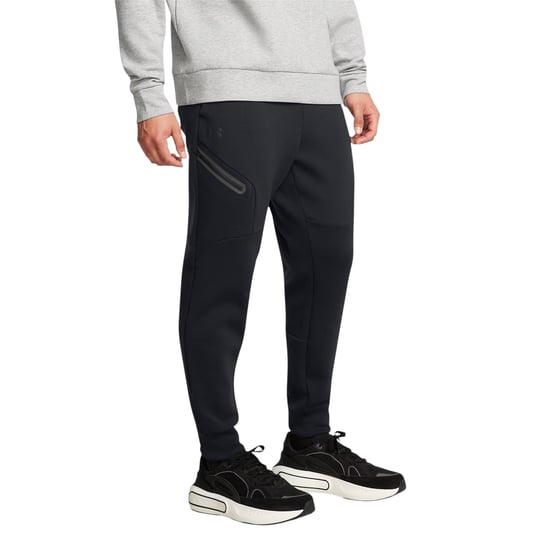 Under Armour Unstoppable fleece joggingbroek met smalle pasvorm voor heren (Zwart) - Image 3