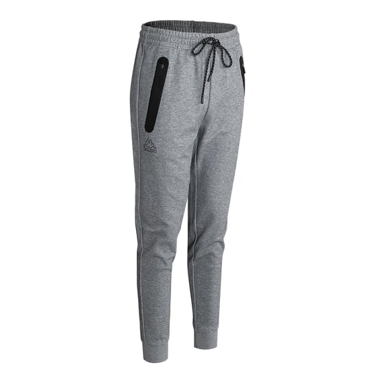 Kappa Heren Polycotton Logo Joggingbroek (Grijze Mergel) - Image 3