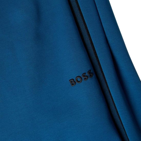 Boss Hadiko joggingbroek voor heren met zijstreep, normale pasvorm (Blauw) - Image 3