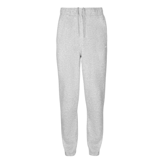 Slazenger Mens Fleece Cuffed Jogging Bottoms (Grey Marl) - Image 2