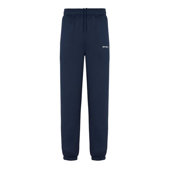 Slazenger Mens Fleece Cuffed Jogging Bottoms (Navy) - Image 2