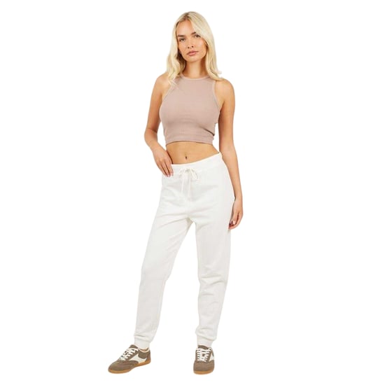 Brave Soul Dames/dames Skinny Joggingbroek (Wit) - Image 1