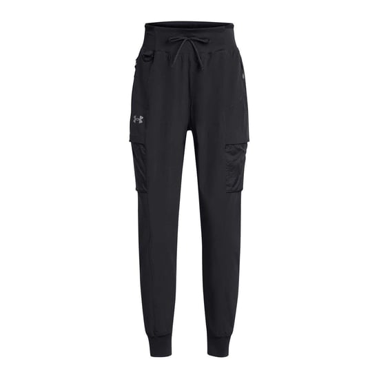 Under Armour Womens/Ladies Trail Run Side Pocket Joggers (Dark Grey) - Image 2