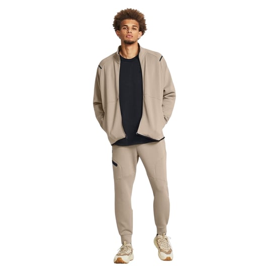 Under Armour Mens Unstoppable Joggers (Brown) - Image 3