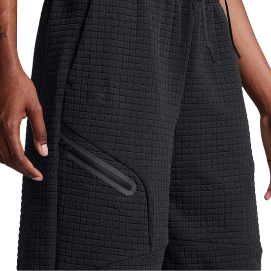 Under Armour Womens/Ladies Fleece Open Hem Joggers (Black) - Image 3