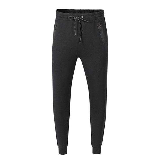 Kappa Heren Polycotton Logo Joggingbroek (Zwart) - Image 1