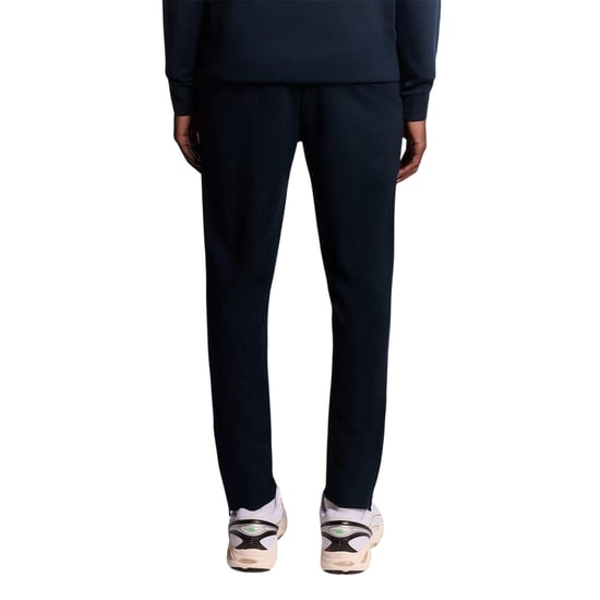 Lyle & Scott Mens Fleece Logo Jogging Bottoms (Dark Navy) - Image 2