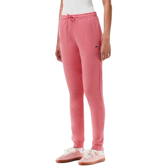 Lacoste Dames/Dames Fleece Joggingbroek (Koraal) - Image 1