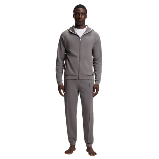 Boss Heren Sense Slim Joggers met patroon (Donkergrijs) - Image 1