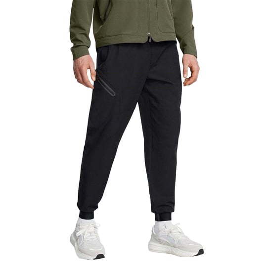 Under Armour Mens Unstoppable Tapered Joggers (Black) - Image 1