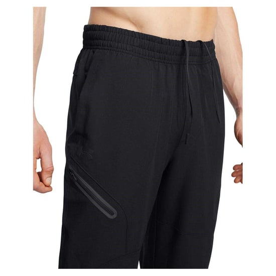 Under Armour Mens Unstoppable Tapered Joggers (Black) - Image 4