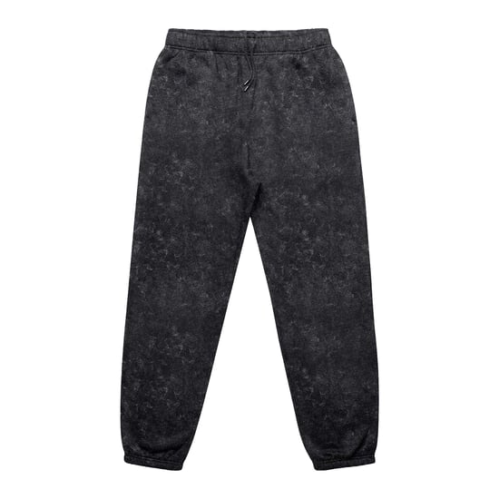 Firetrap Unisex Adult Acid Wash Joggers (Black) - Image 1
