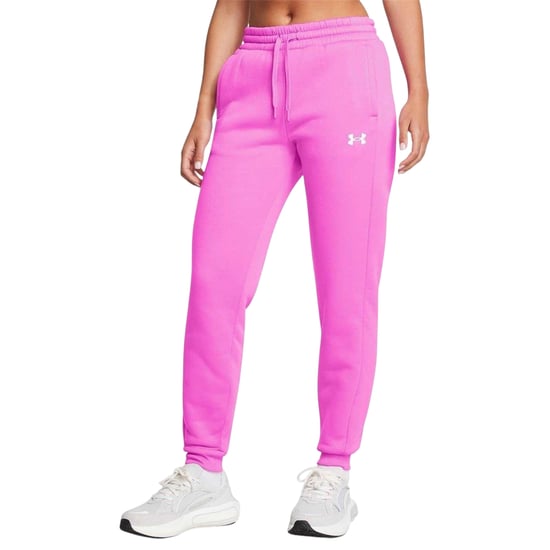 Under Armour Dames/Dames Rival Fleece Joggingbroek (Paars) - Image 1
