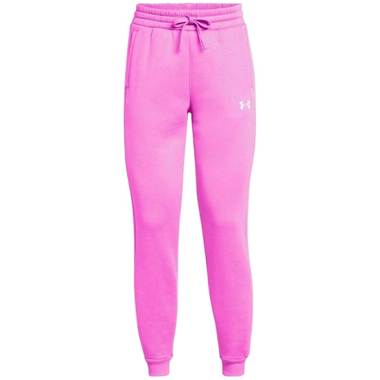 Under Armour Dames/Dames Rival Fleece Joggingbroek (Paars) - Image 2