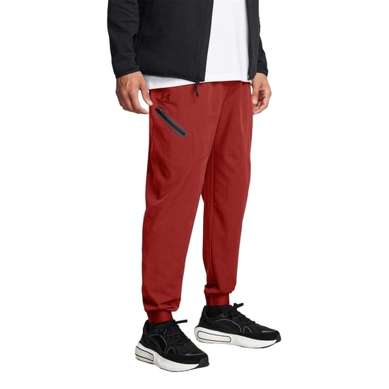 Under Armour Unstoppable geweven joggingbroek voor heren (Oranje) - Image 3