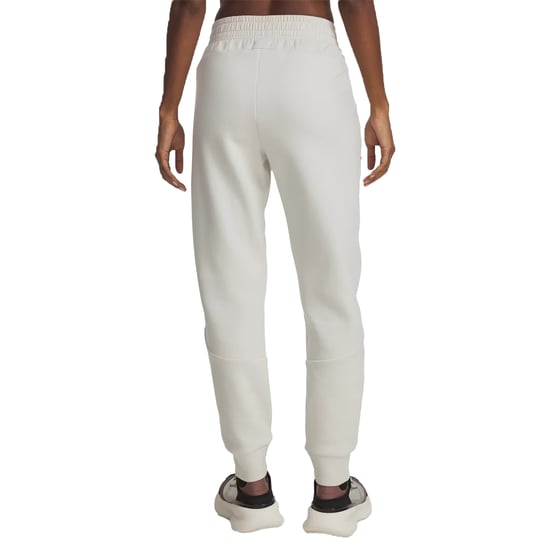 Under Armour Unstoppable fleece-joggingbroek voor dames (Wit) - Image 2