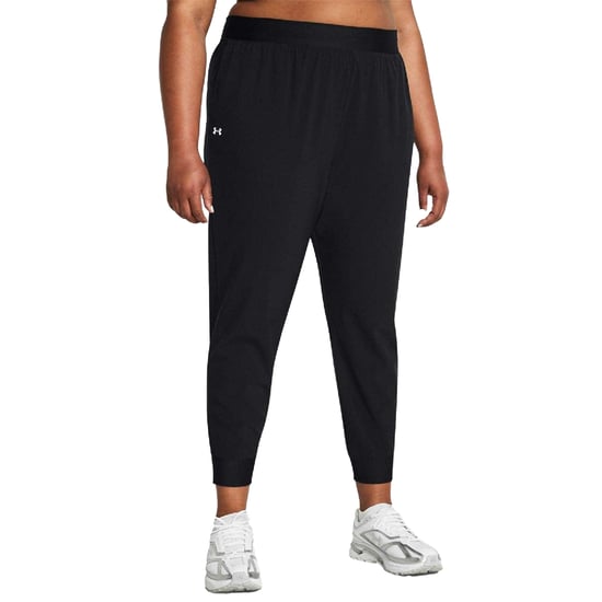 Under Armour Dames/Dames Joggers Hoog Rijp (Zwart) - Image 1