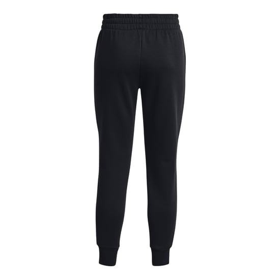 Under Armour Womens/Ladies Rival Tapered Jogging Bottoms (Black) - Image 2