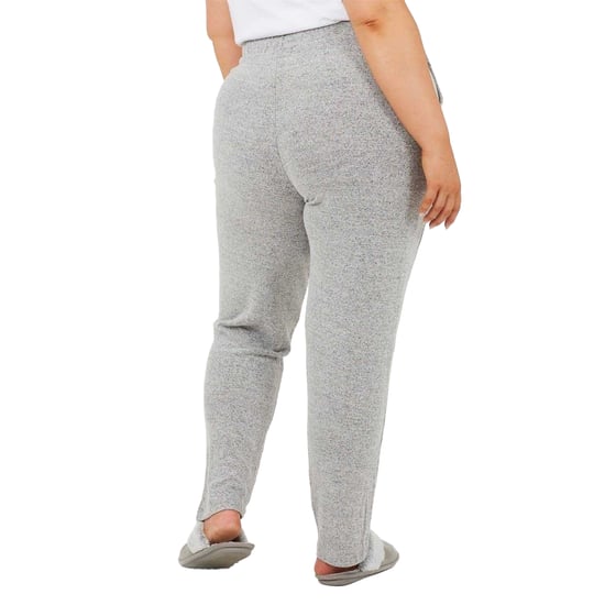 Brave Soul Dam/Lady Heathered Straight Sweatpants (Grå marl) - Image 3