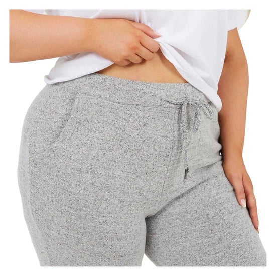 Brave Soul Dam/Lady Heathered Straight Sweatpants (Grå marl) - Image 4