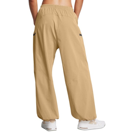 Under Armour Joggingbroek voor dames, geweven, met een ruime pasvorm (Tan) - Image 4