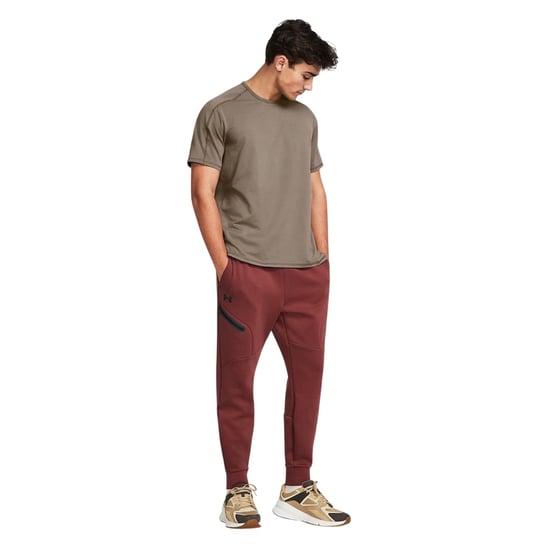 Under Armour Mens Unstoppable Joggers (Red) - Image 1