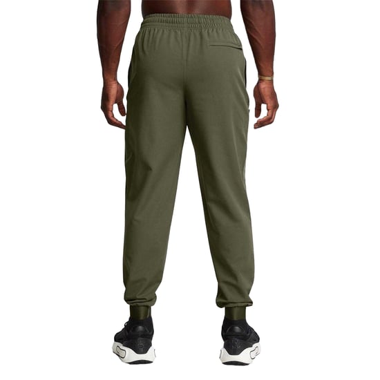 Under Armour Unstoppable geweven joggingbroek voor heren (Groen/zwart) - Image 2