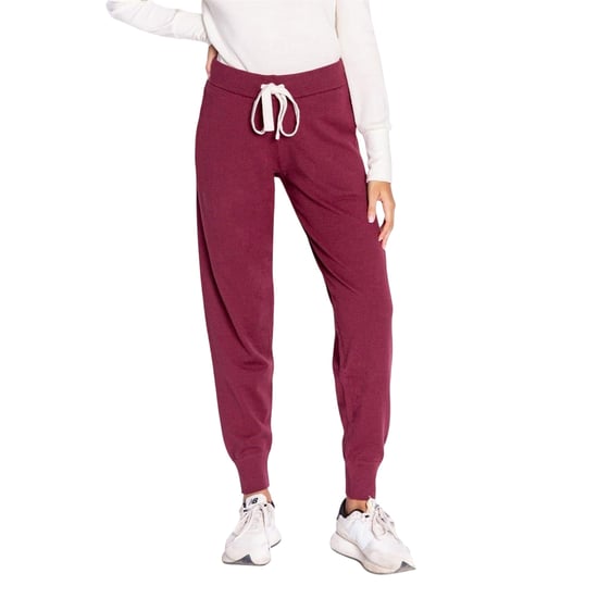 PJ Salvage Dames/Dames Joggers met hoge taille (Bordeaux) - Image 2