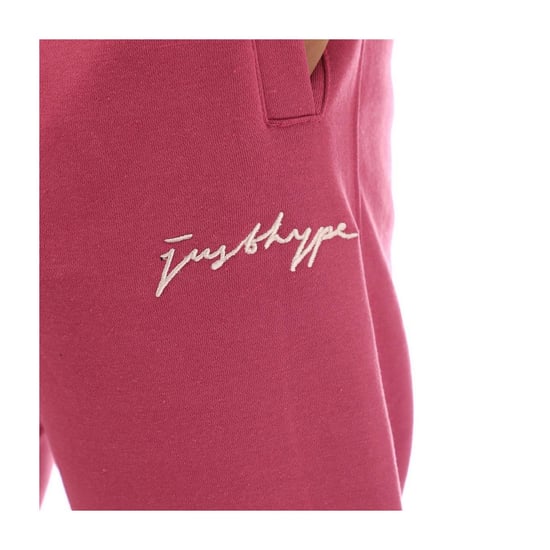 Hype Mens Solid Cargo Jogging Bottoms (Pink) - Image 4