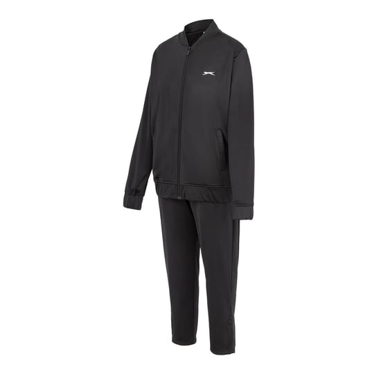 Slazenger Sporttrainingspak voor dames met geborduurd logo (Zwart) - Image 1