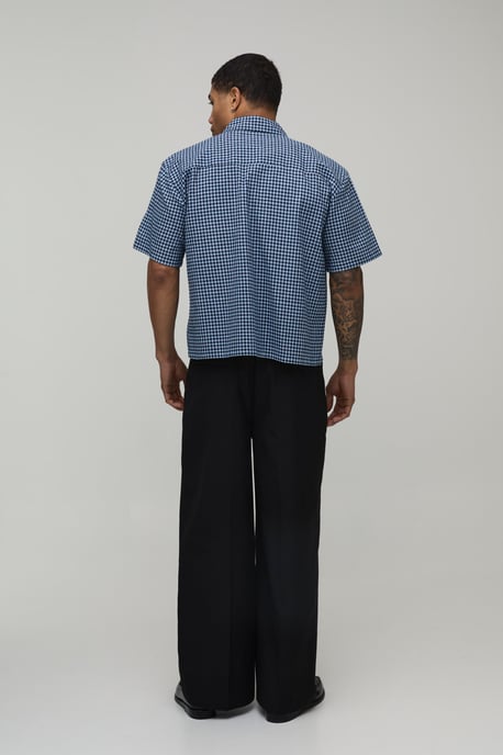 Extreme Wide Leg Tailored Trousers - Image 2