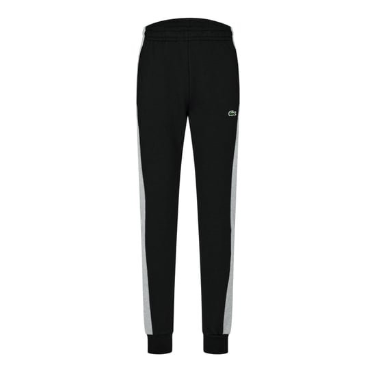 Lacoste Mens XH1428 Slim Joggers (Black/Silver) - Image 2